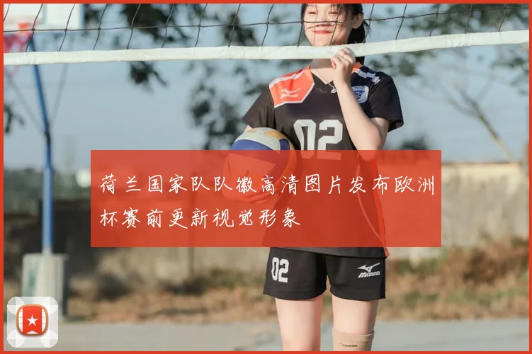 荷兰国家队队徽高清图片发布欧洲杯赛前更新视觉形象